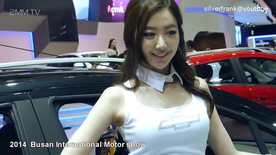 性感车模 2014韩国车展90