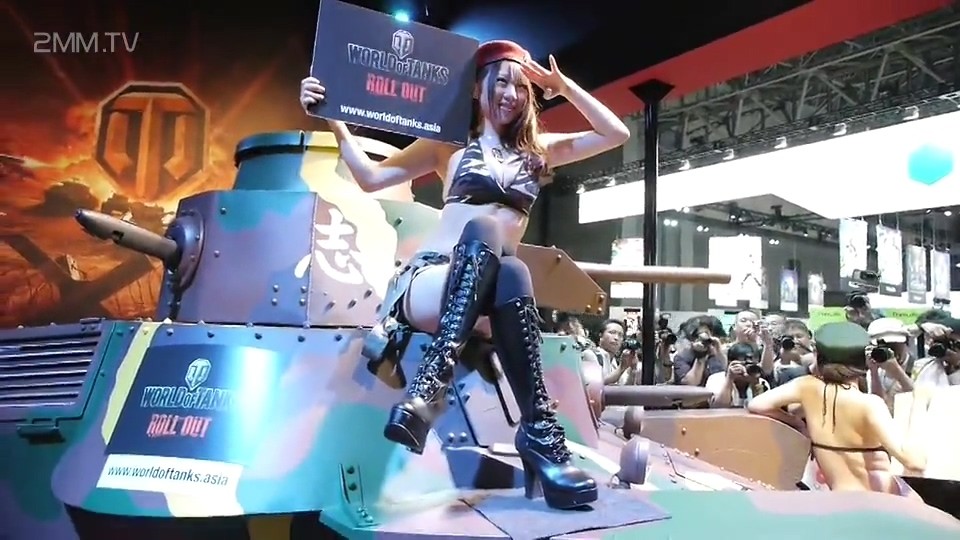 Showgirl 98-2013Tokyo Game Show &ndash World of Tanks